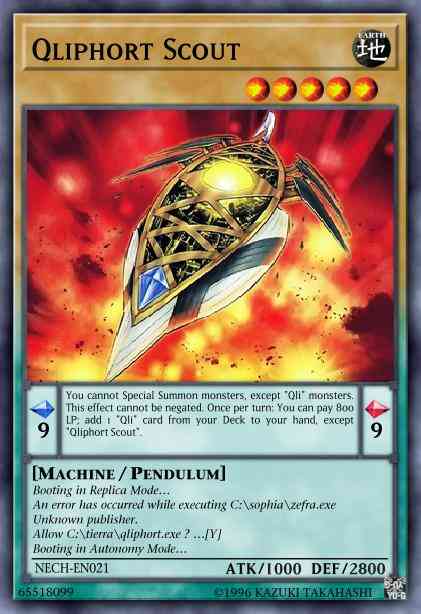 Qliphort Scout - NECH-EN021 - Ultra Rare - Unlimited