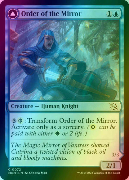 Order of the Mirror // Order of the Alabaster Host [72] [March of the Machine] [Foil]