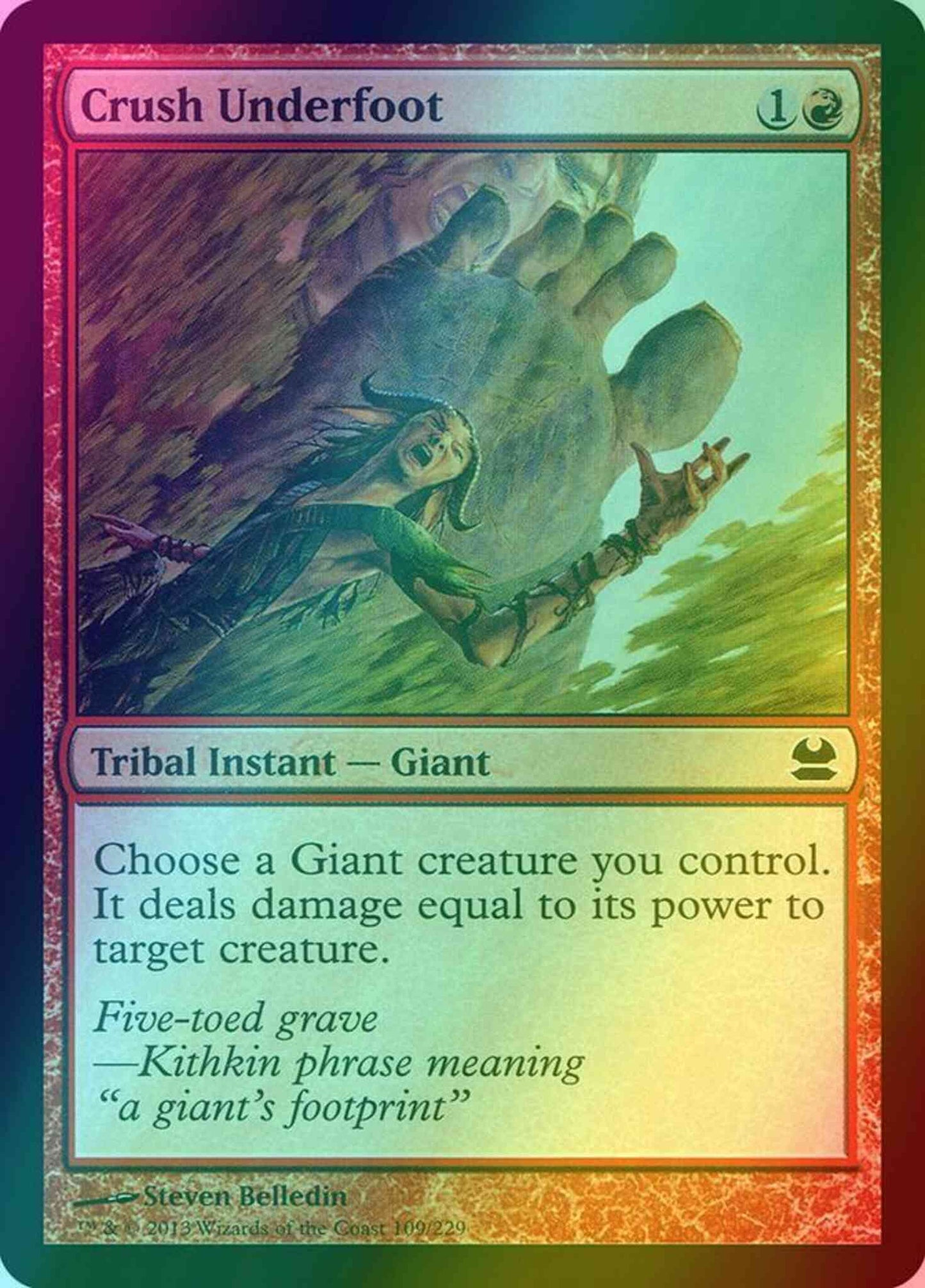 Crush Underfoot [109] [Modern Masters] [Foil]
