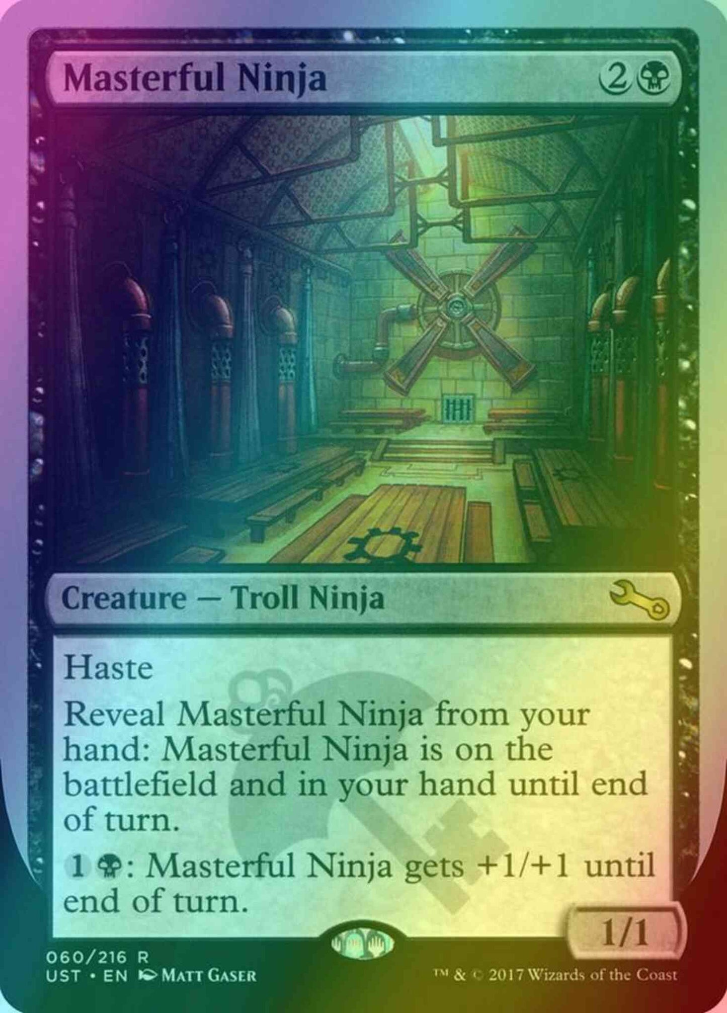 Masterful Ninja [60] [Unstable] [Foil]