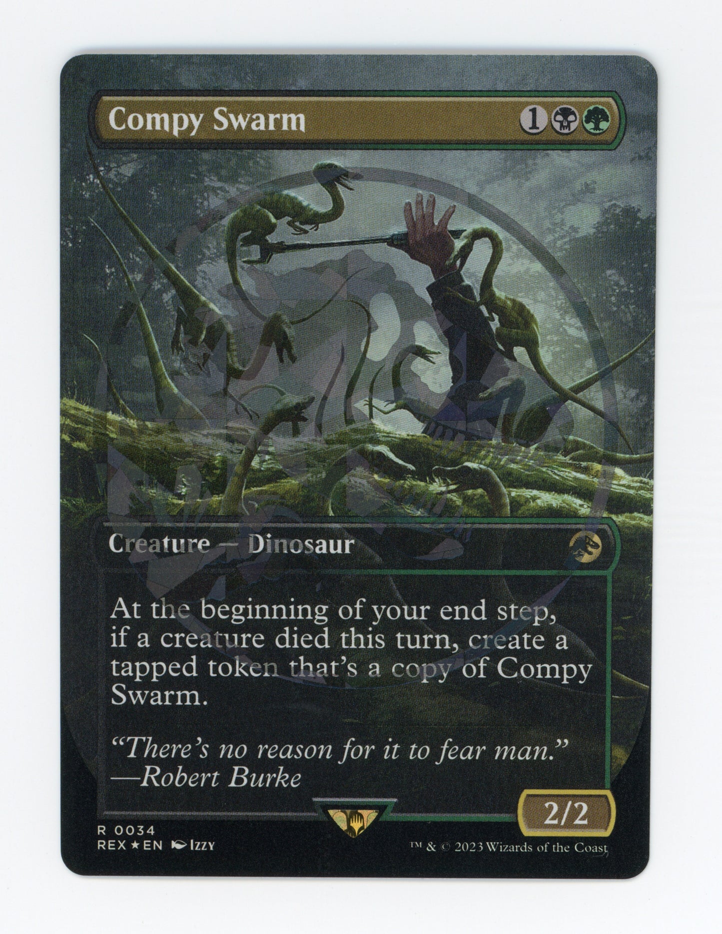Compy Swarm — Borderless|Emblem|Foil — ID 18588