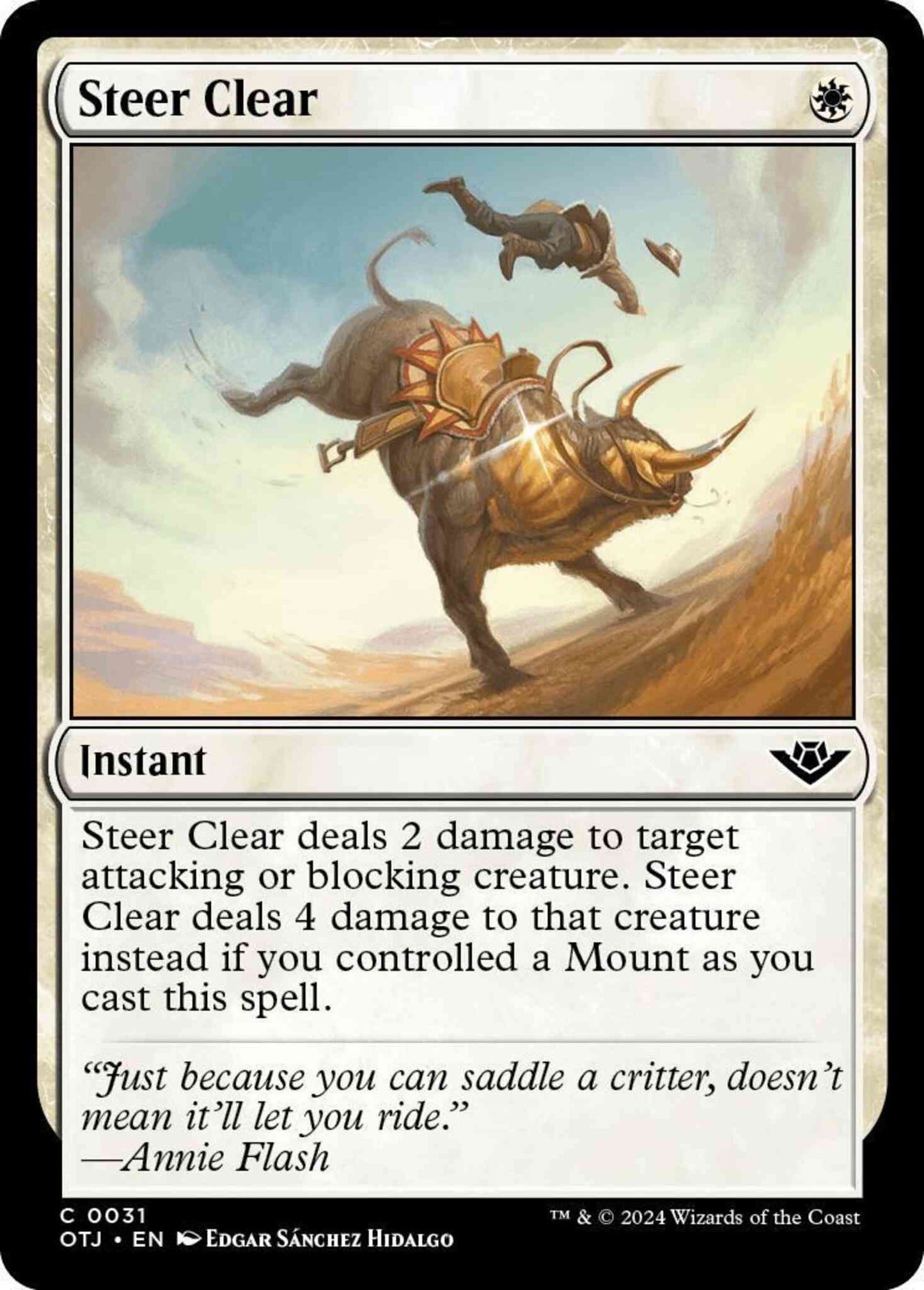 Steer Clear [31] [Outlaws of Thunder Junction] [Non-Foil]