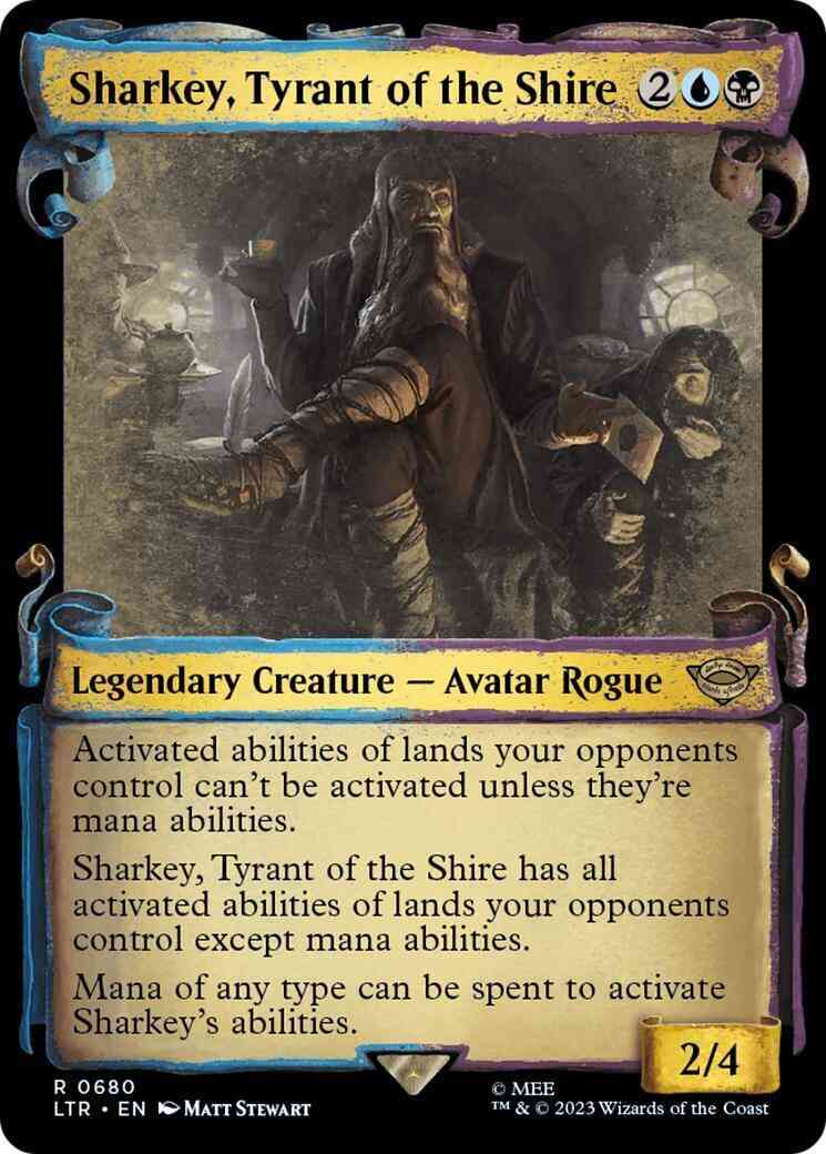 Sharkey, Tyrant of the Shire [680] [Scrolls Showcase] [The Lord of the Rings: Tales of Middle-earth] [Non-Foil]
