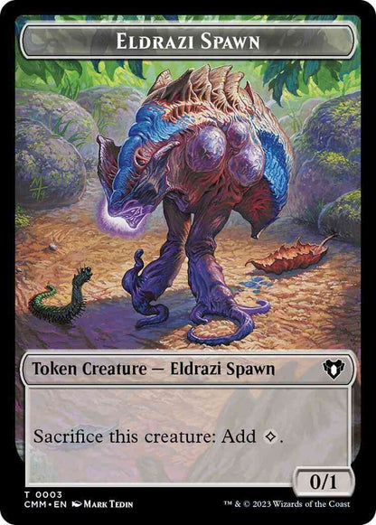 Eldrazi Spawn Token (03) // Thrull Token (18) [Commander Masters: Tokens] [Non-Foil]
