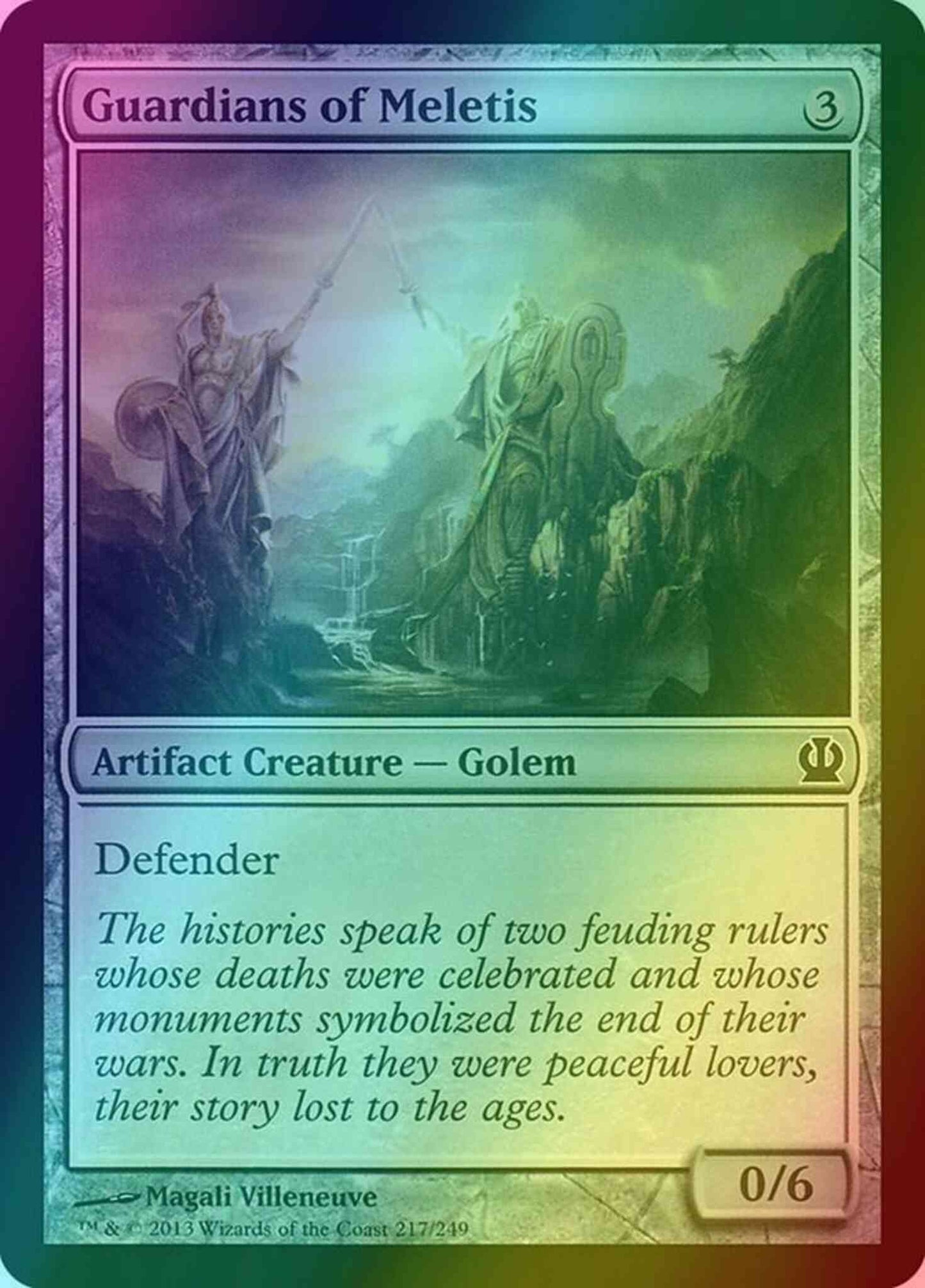 Guardians of Meletis [217] [Theros] [Foil]