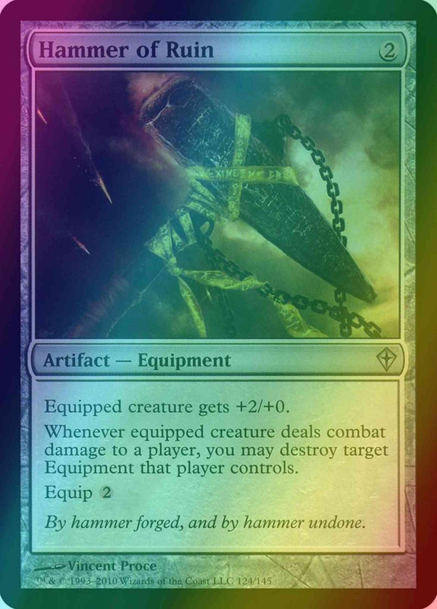 Hammer of Ruin [124] [Worldwake] [Foil]