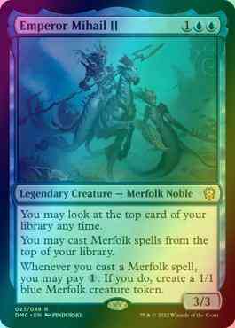 Emperor Mihail II [23] [Dominaria United: Commander] [Foil]
