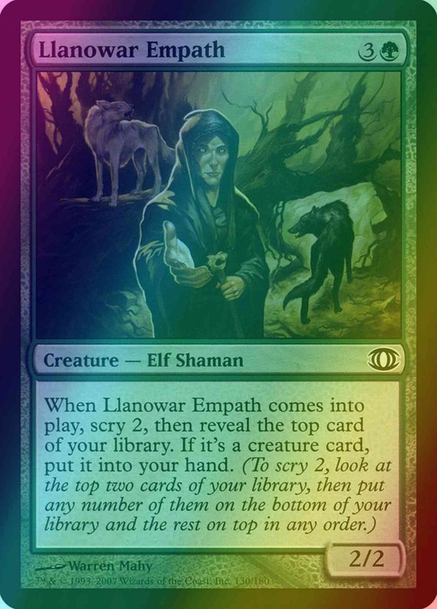 Llanowar Empath [130] [Future Sight] [Foil]