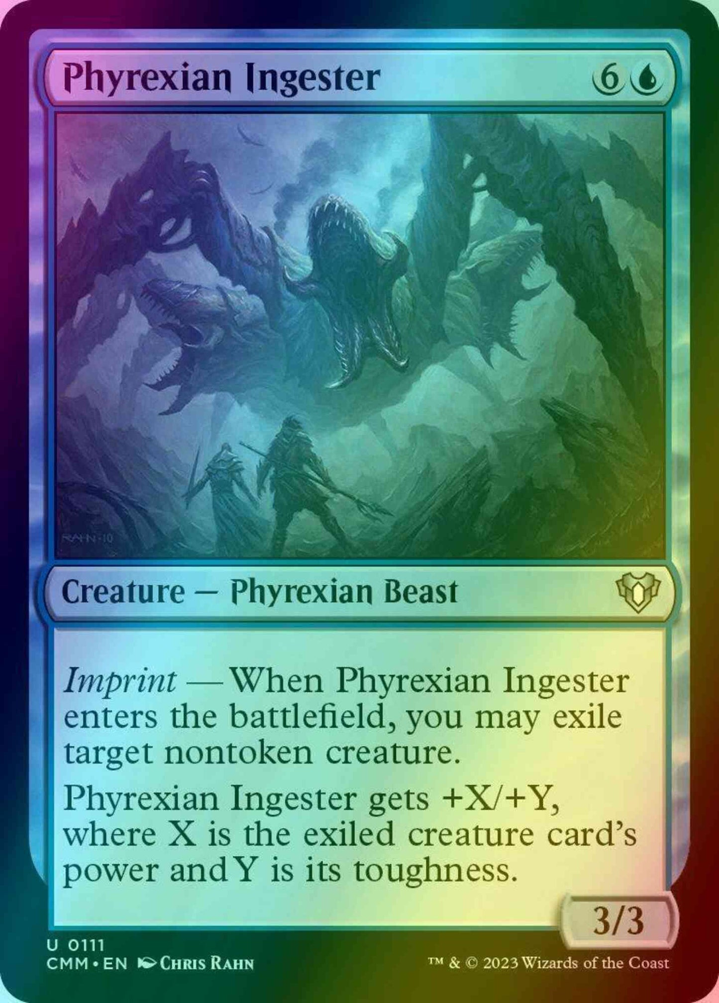 Phyrexian Ingester [111] [Commander Masters] [Foil]