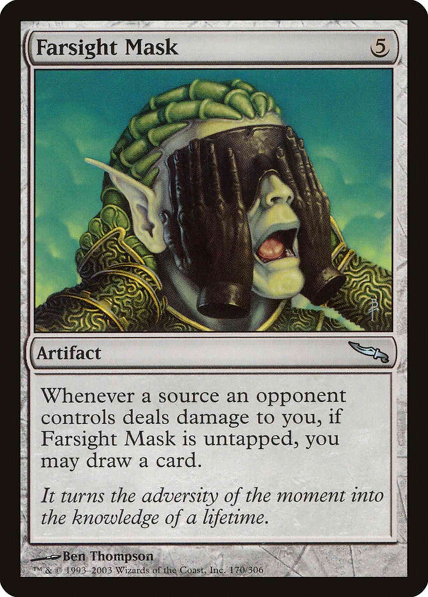 Farsight Mask [170] [Mirrodin] [Non-Foil]