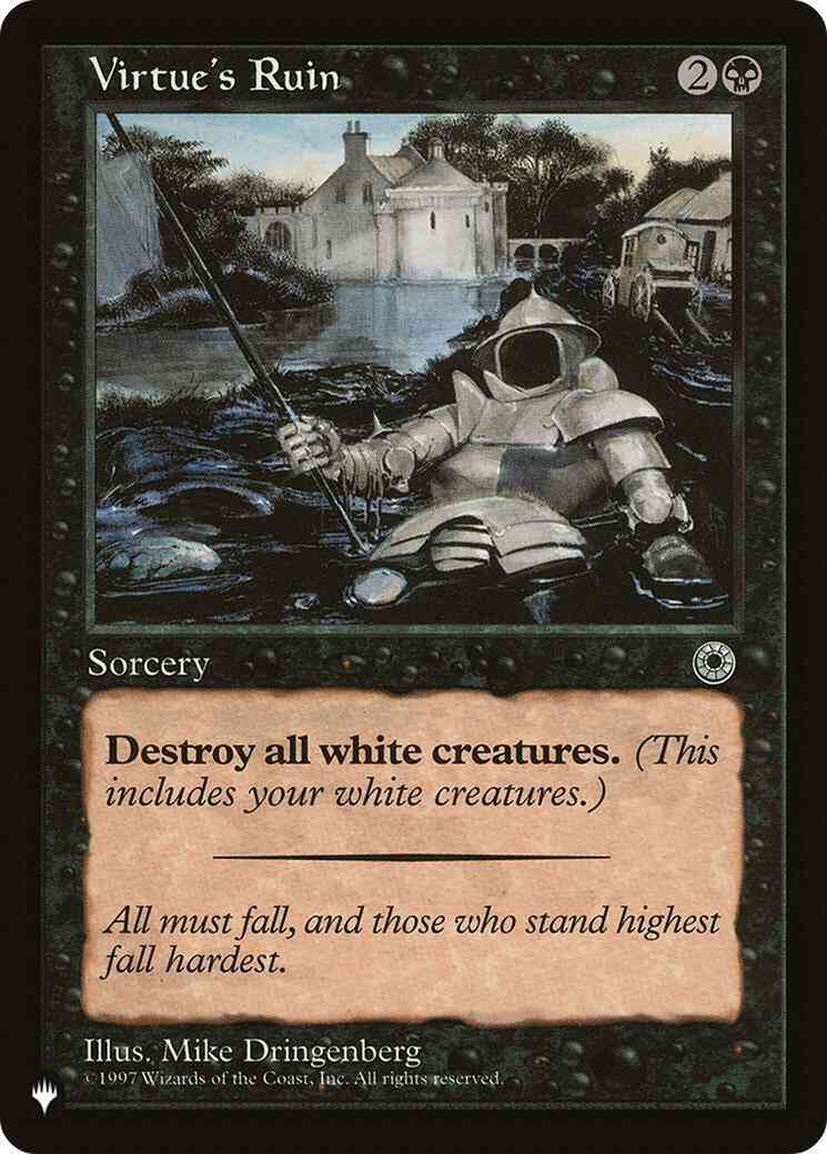 Virtue's Ruin [POR-116] [The List] [Non-Foil]