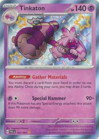 Tinkaton - 167/091 - Shiny Rare [sv045-167] [Secret]