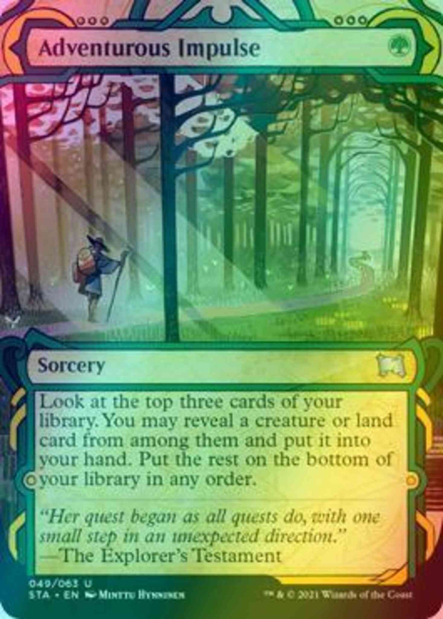 Adventurous Impulse [49] [Strixhaven Mystical Archive] [Foil]