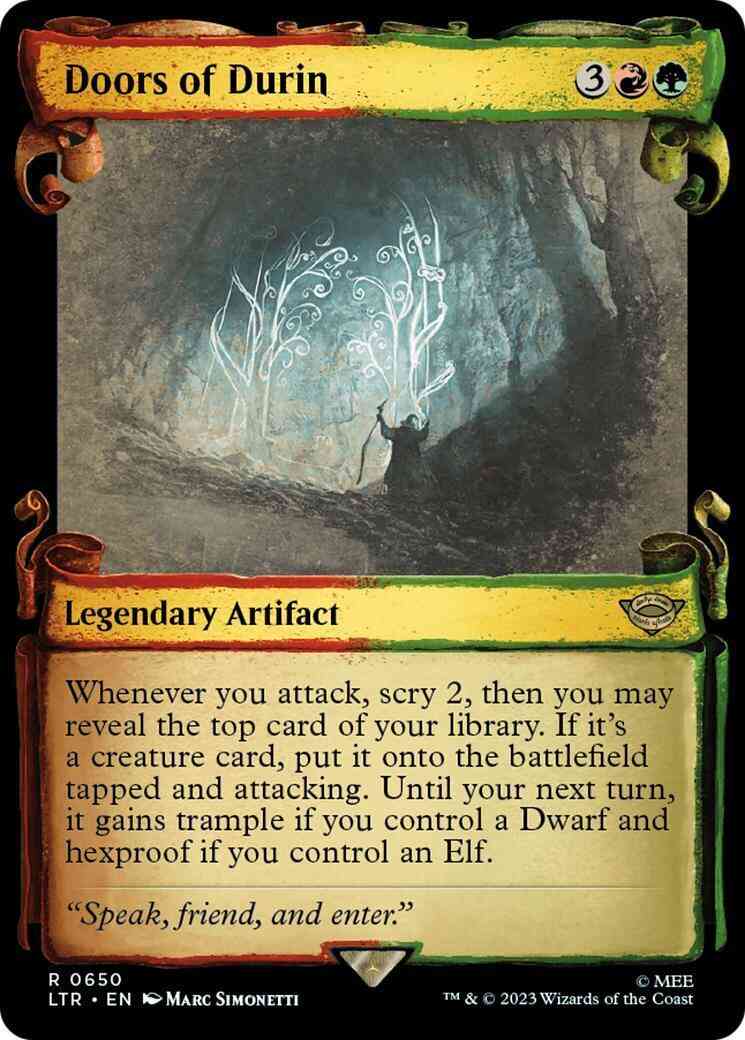 Doors of Durin [650] [Scrolls Showcase] [The Lord of the Rings: Tales of Middle-earth] [Non-Foil]