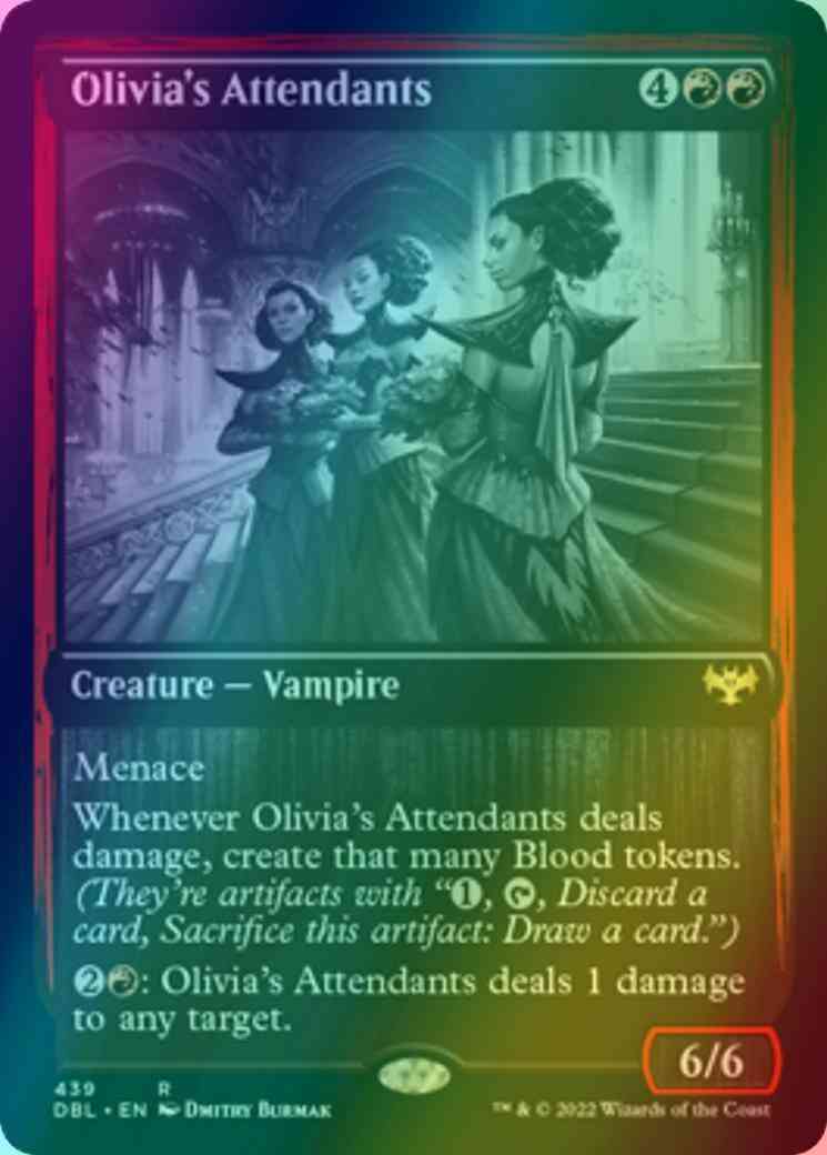 Olivia's Attendants [439] [Innistrad: Double Feature] [Foil]