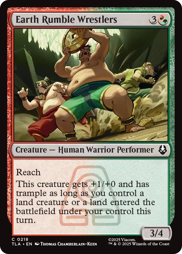 Earth Rumble Wrestlers [218] [Avatar: The Last Airbender] [Non-Foil]
