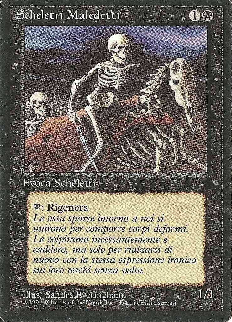 Drudge Skeletons - Italian [107] [Foreign Black Border: Italian] [Non-Foil]