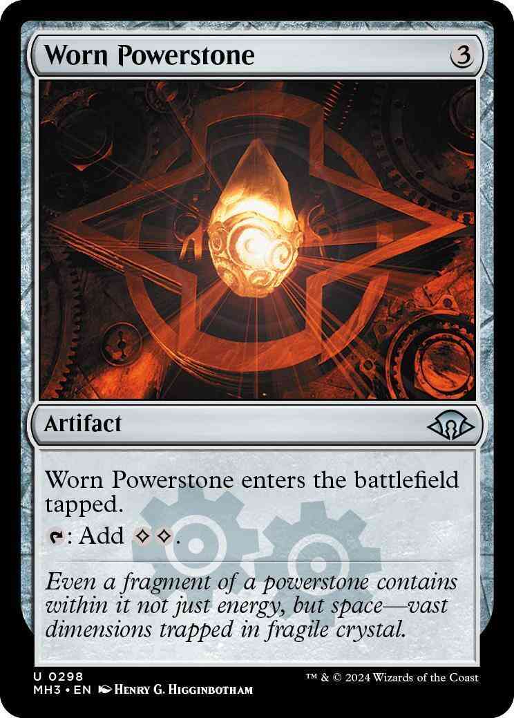 Worn Powerstone [298] [Modern Horizons 3] [Non-Foil]