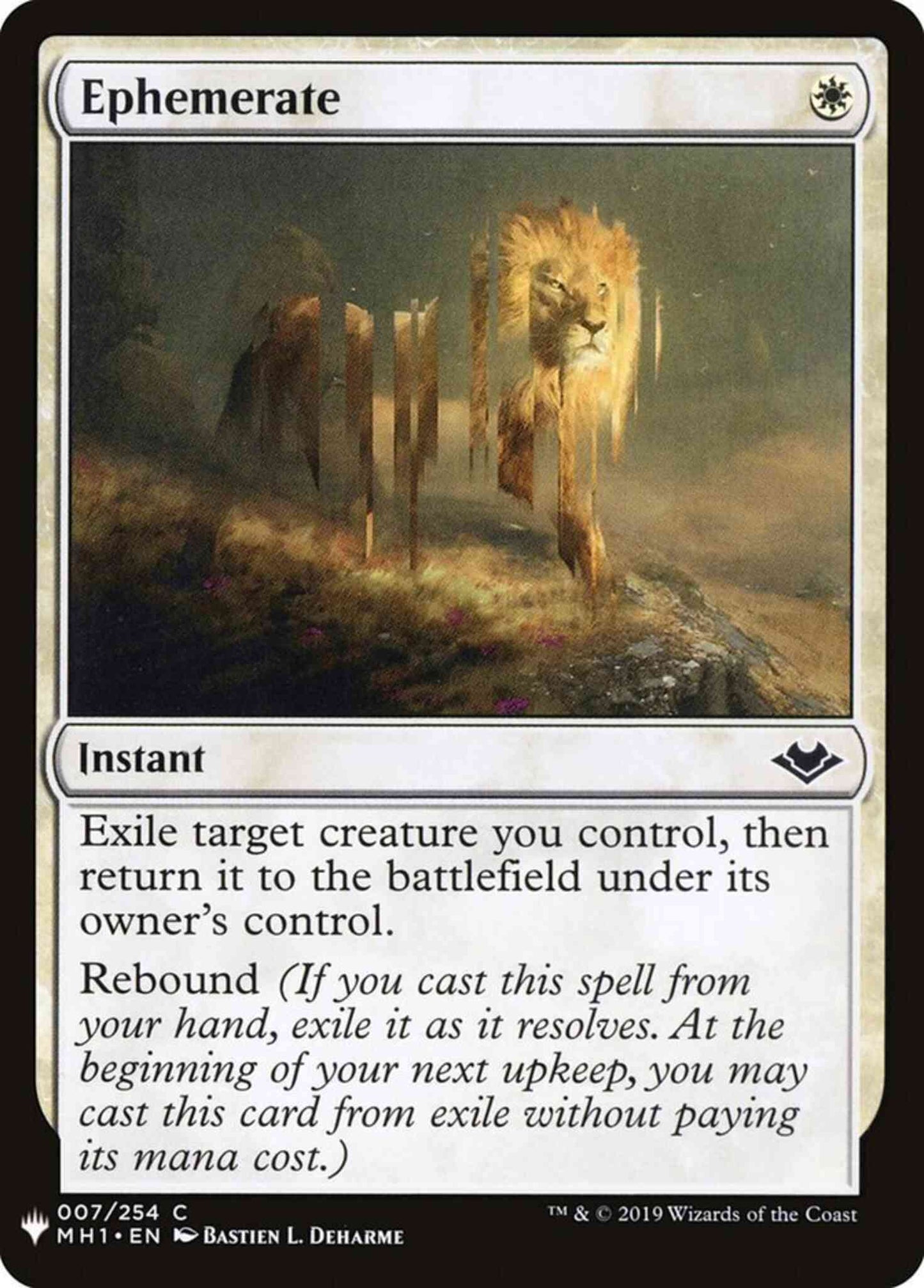 Ephemerate [MH1-7] [The List] [Non-Foil]