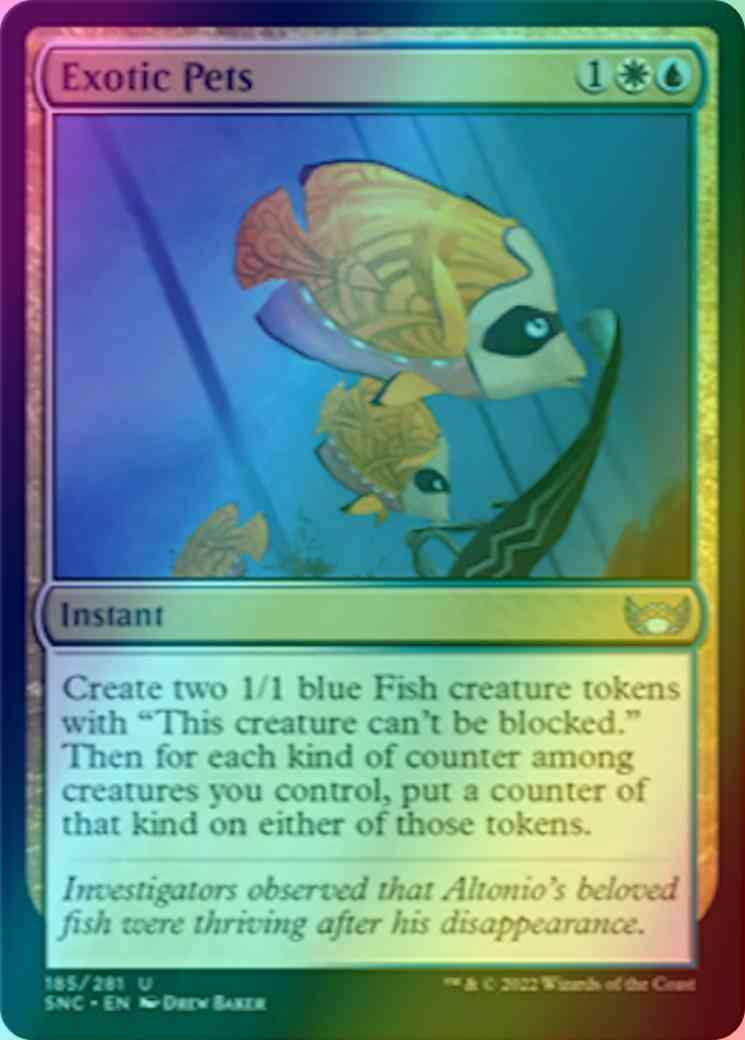 Exotic Pets [185] [Streets of New Capenna] [Foil]