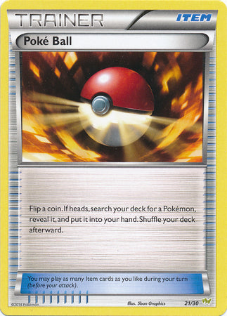 Poke Ball - 21/30 - [XY Trainer Kit (Noivern)] [Non-Holo]