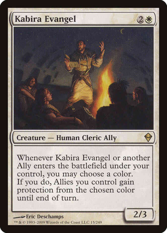 Kabira Evangel [15] [Zendikar] [Non-Foil]