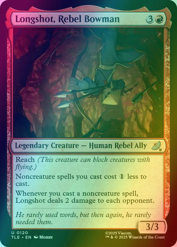 Longshot, Rebel Bowman [120] [Avatar: The Last Airbender Eternal] [Foil]