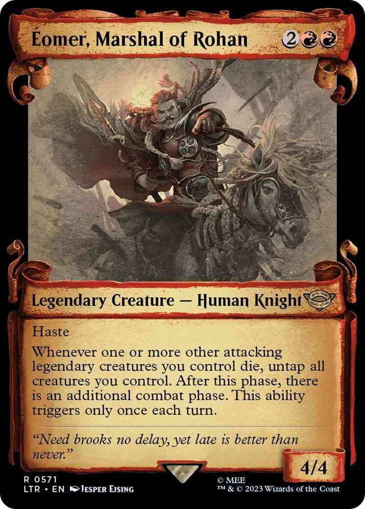 Éomer, Marshal of Rohan [571] [Scrolls Showcase] [The Lord of the Rings: Tales of Middle-earth] [Non-Foil]