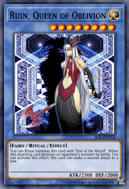 Ruin, Queen of Oblivion - SOI-EN034 - Super Rare - Unlimited
