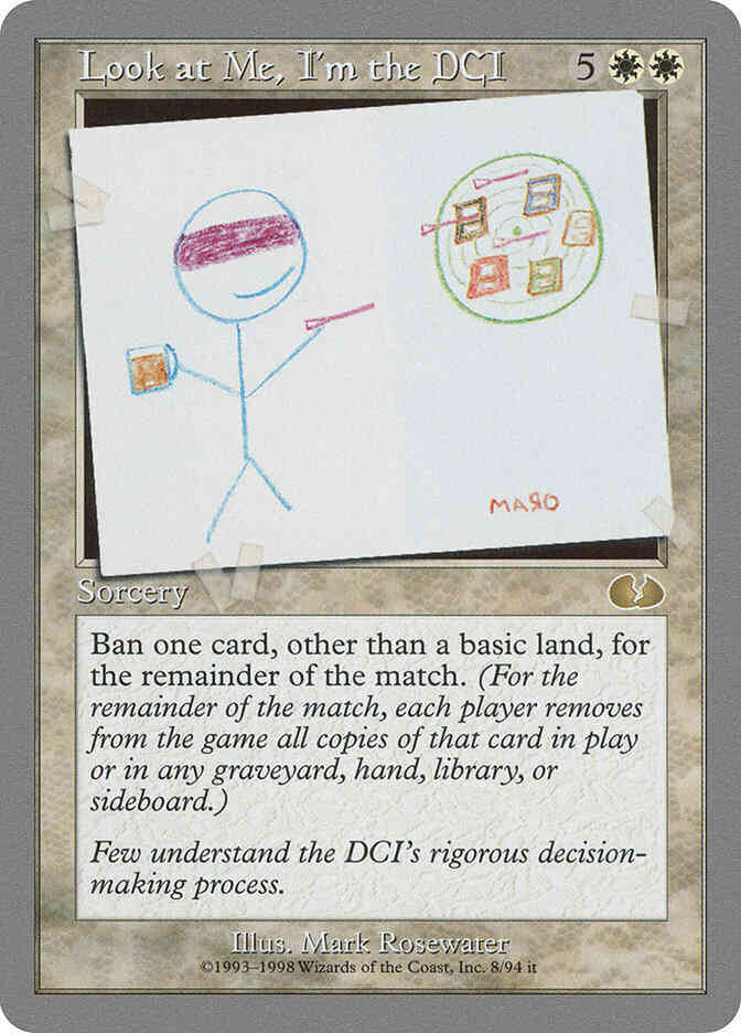 Look at Me, I'm the DCI [8] [Unglued] [Non-Foil]