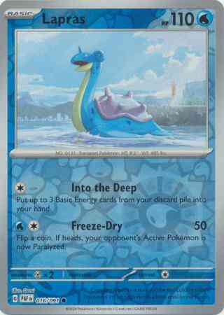 Lapras - 016/091 - Common [sv045-016] [Reverse Holo]