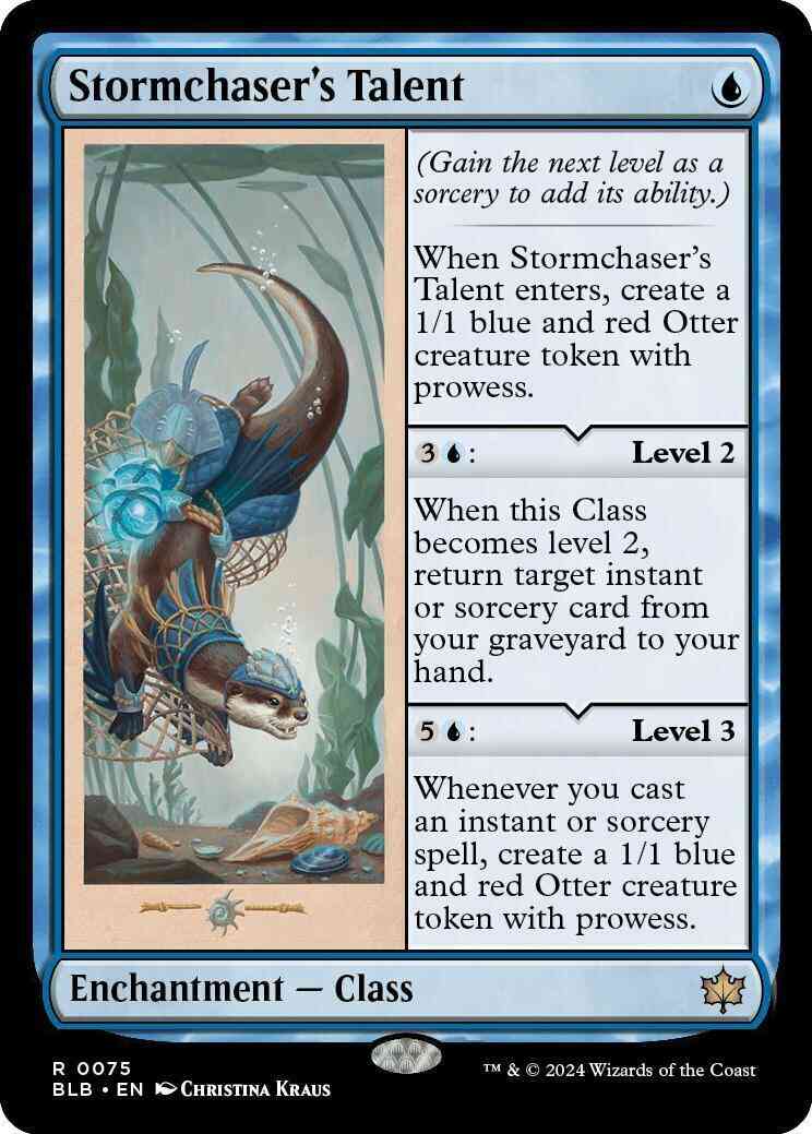 Stormchaser's Talent [75] [Bloomburrow] [Non-Foil]