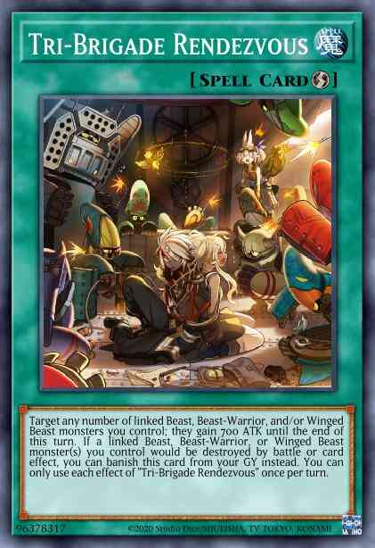 Tri-Brigade Rendezvous - BLVO-EN056 - Common - 1st Edition