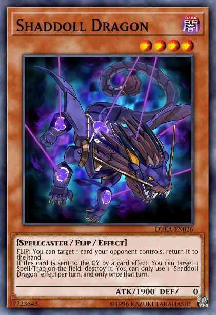 Shaddoll Dragon - DUEA-EN026 - Rare - Unlimited