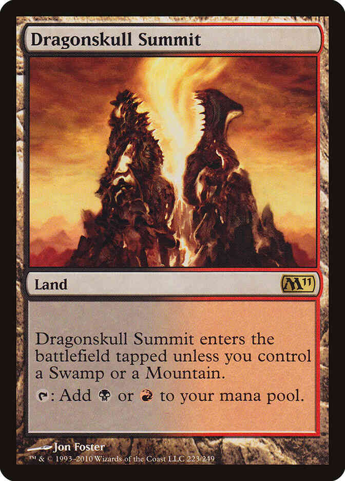 Dragonskull Summit [223] [Magic 2011] [Non-Foil]