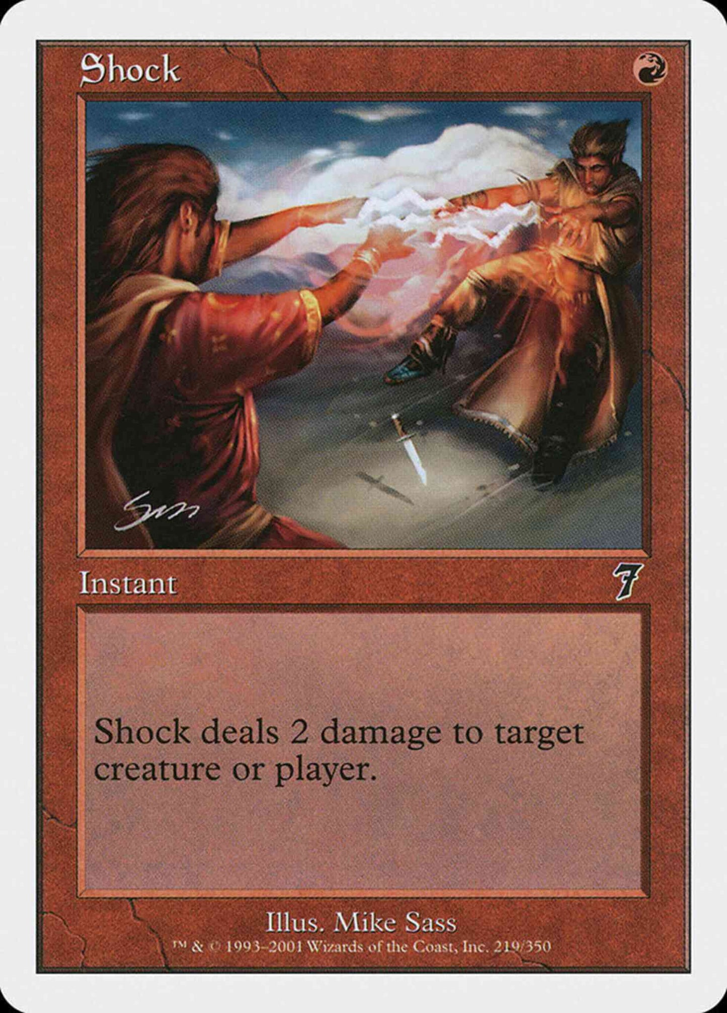 Shock [219] [Seventh Edition] [Non-Foil]