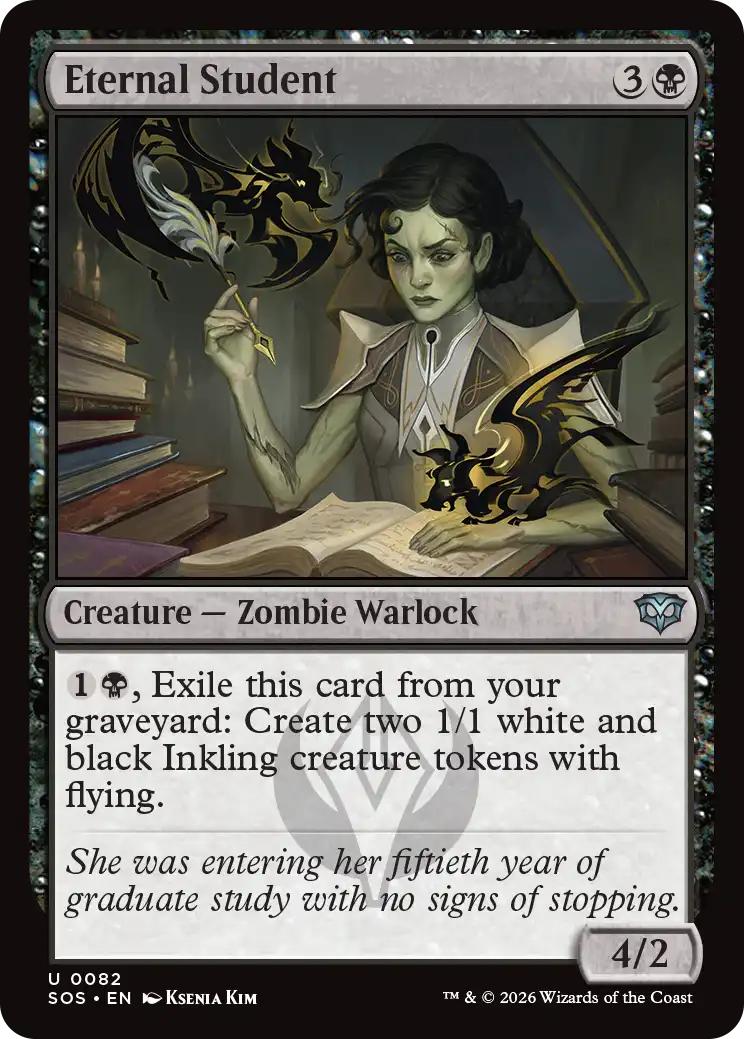 Eternal Student [82] [Secrets of Strixhaven] [Non-Foil]