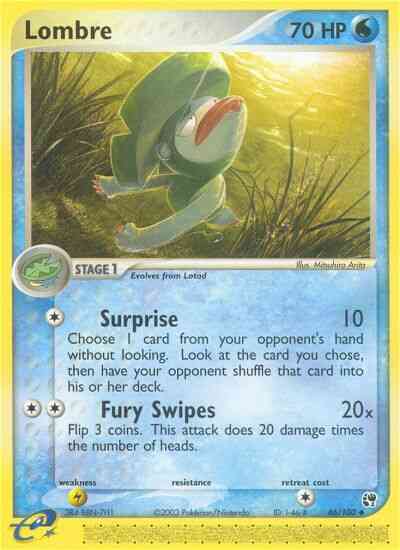 Lombre - 46/100 - Uncommon [ex2-46] [Reverse Holo]