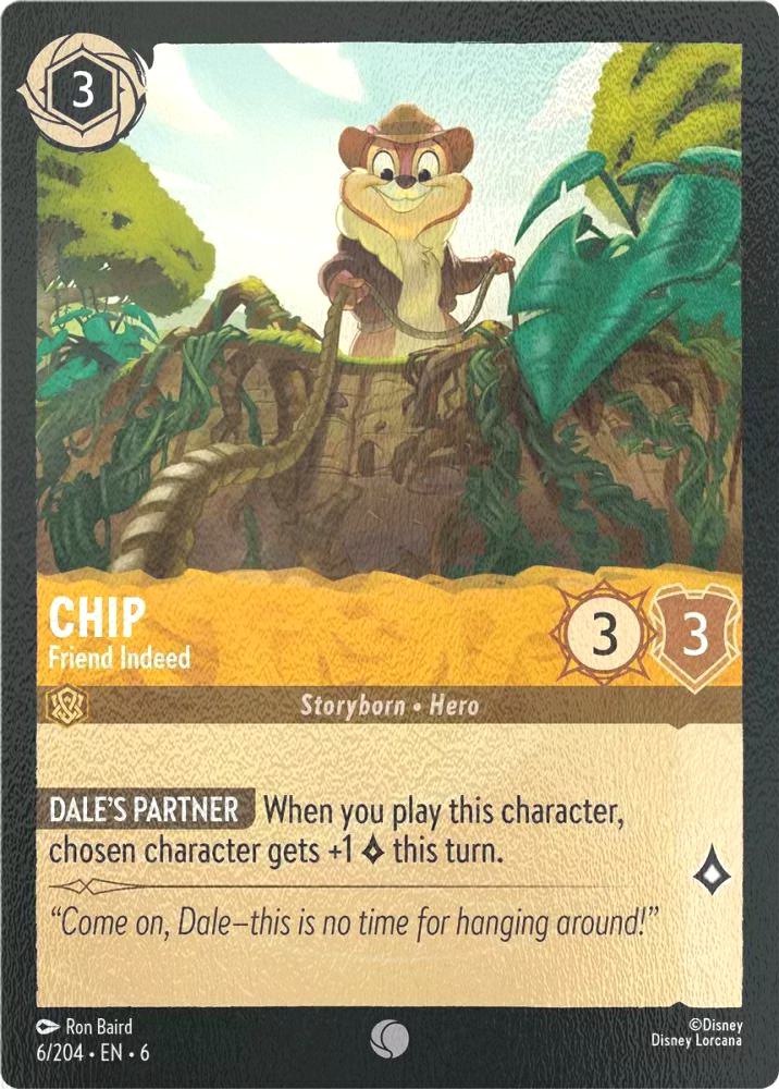 Chip - Friend Indeed - 6/204 [Azurite Sea] [Cold Foil]