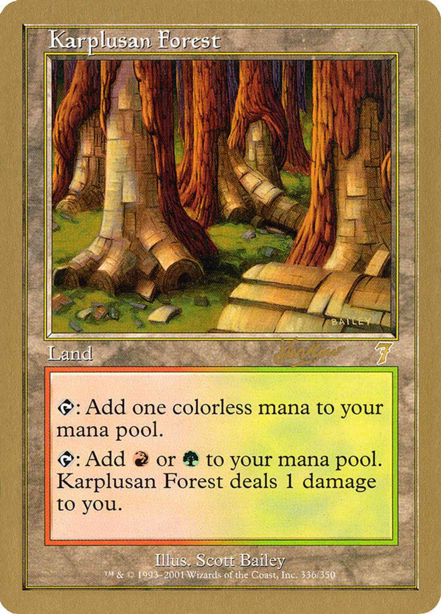 Karplusan Forest [shh336] [Sim Han How] [World Championship Decks 2002] [Non-Foil]