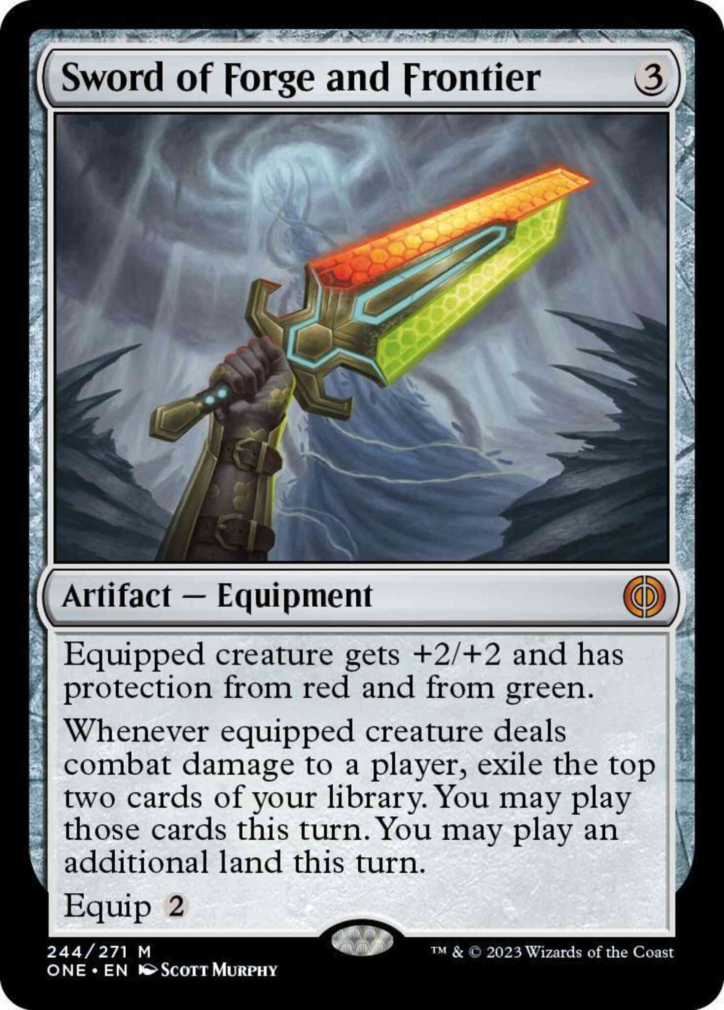 Sword of Forge and Frontier [244] [Phyrexia: All Will Be One] [Non-Foil]