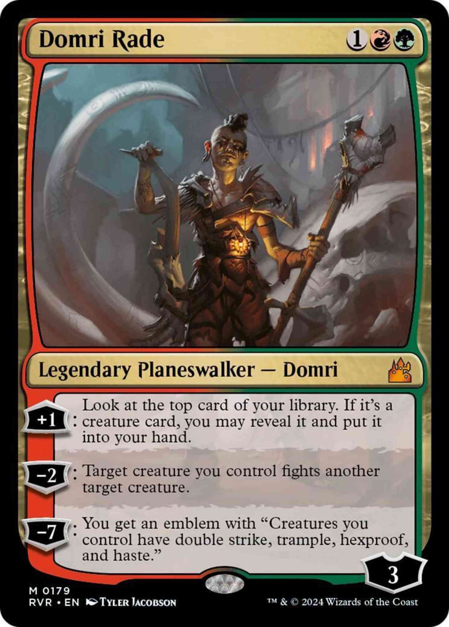 Domri Rade [179] [Ravnica Remastered] [Non-Foil]