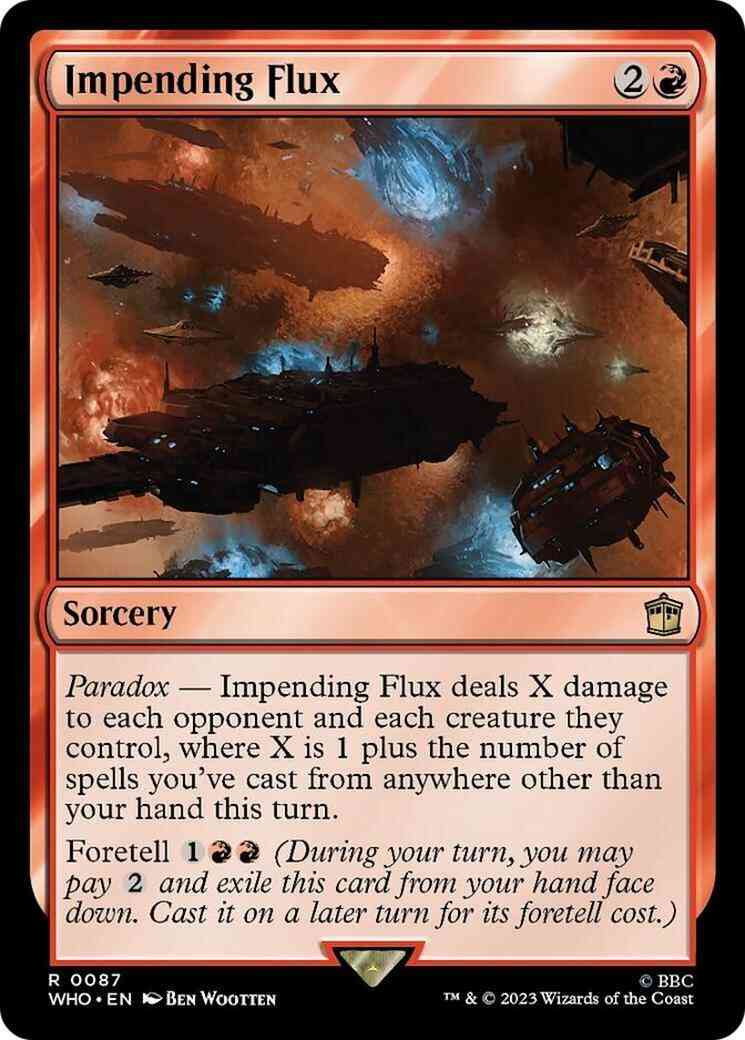 Impending Flux [87] [Universes Beyond: Doctor Who] [Non-Foil]