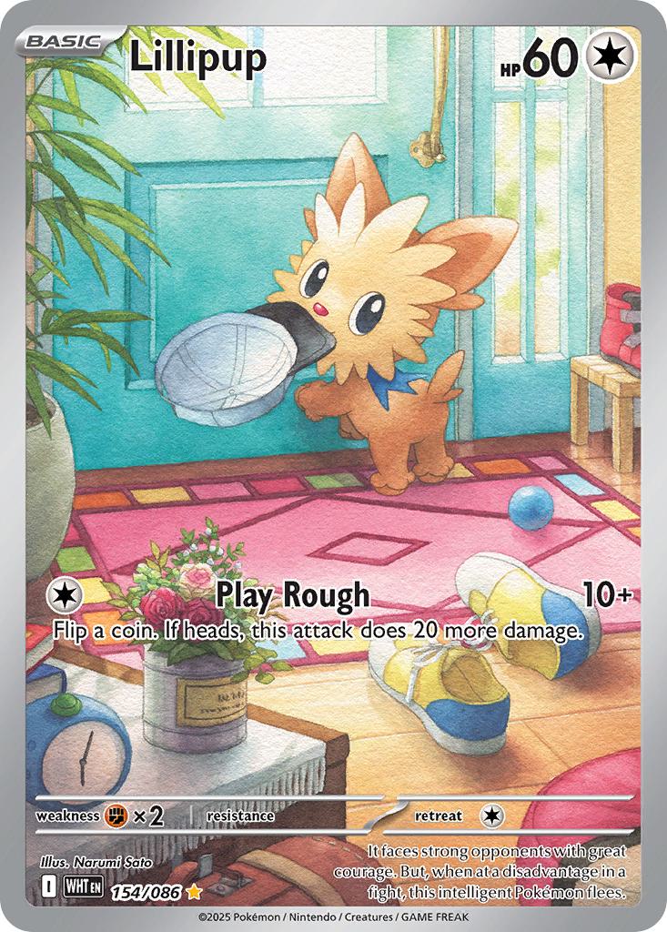 Lillipup - 154/086 - Illustration Rare [sv105w-154] [Ultra]