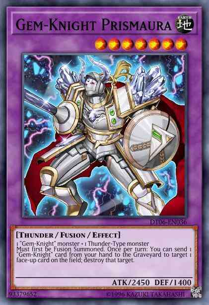 Gem-Knight Prismaura - DT06-EN036 - Duel Terminal Super Parallel Rare - Duel Terminal