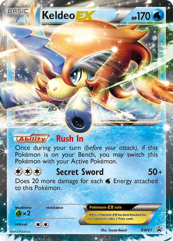 Keldeo-EX - BW61 - Promo [bwp-BW61] [Ultra]