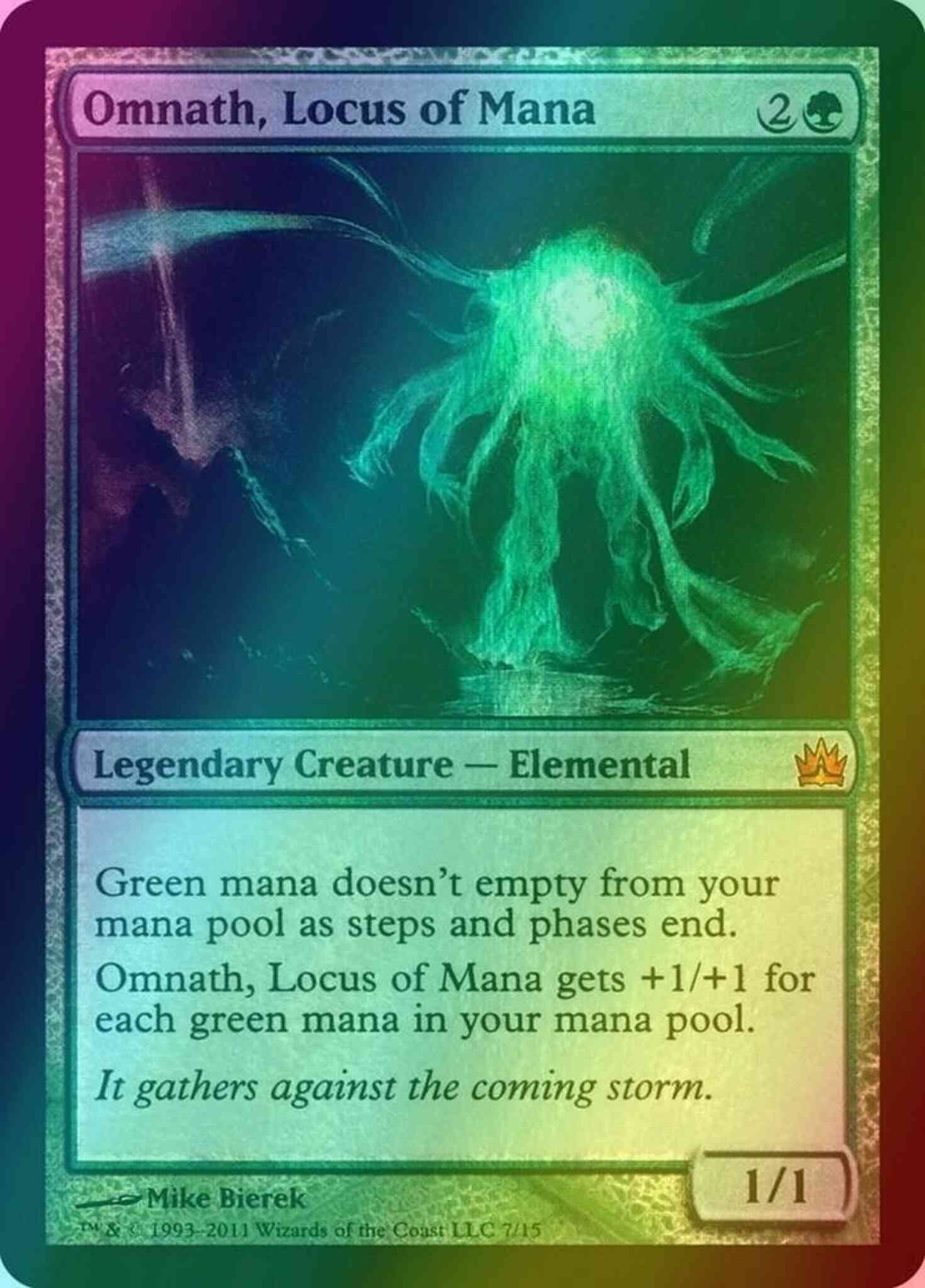 Omnath, Locus of Mana [7] [From the Vault: Legends] [Foil]