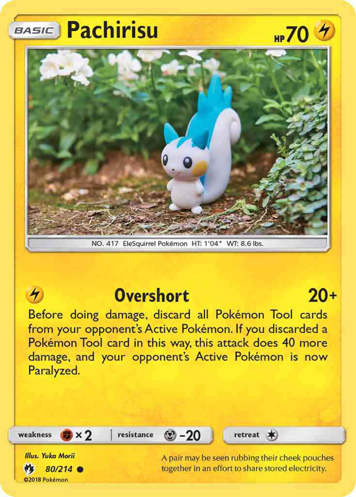 Pachirisu - 80/214 - Common [sm8-80] [Non-Holo]