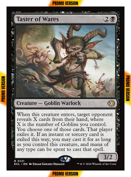 Taster of Wares [121p] [Promo Pack] [Lorwyn Eclipsed: Promos] [Non-Foil]