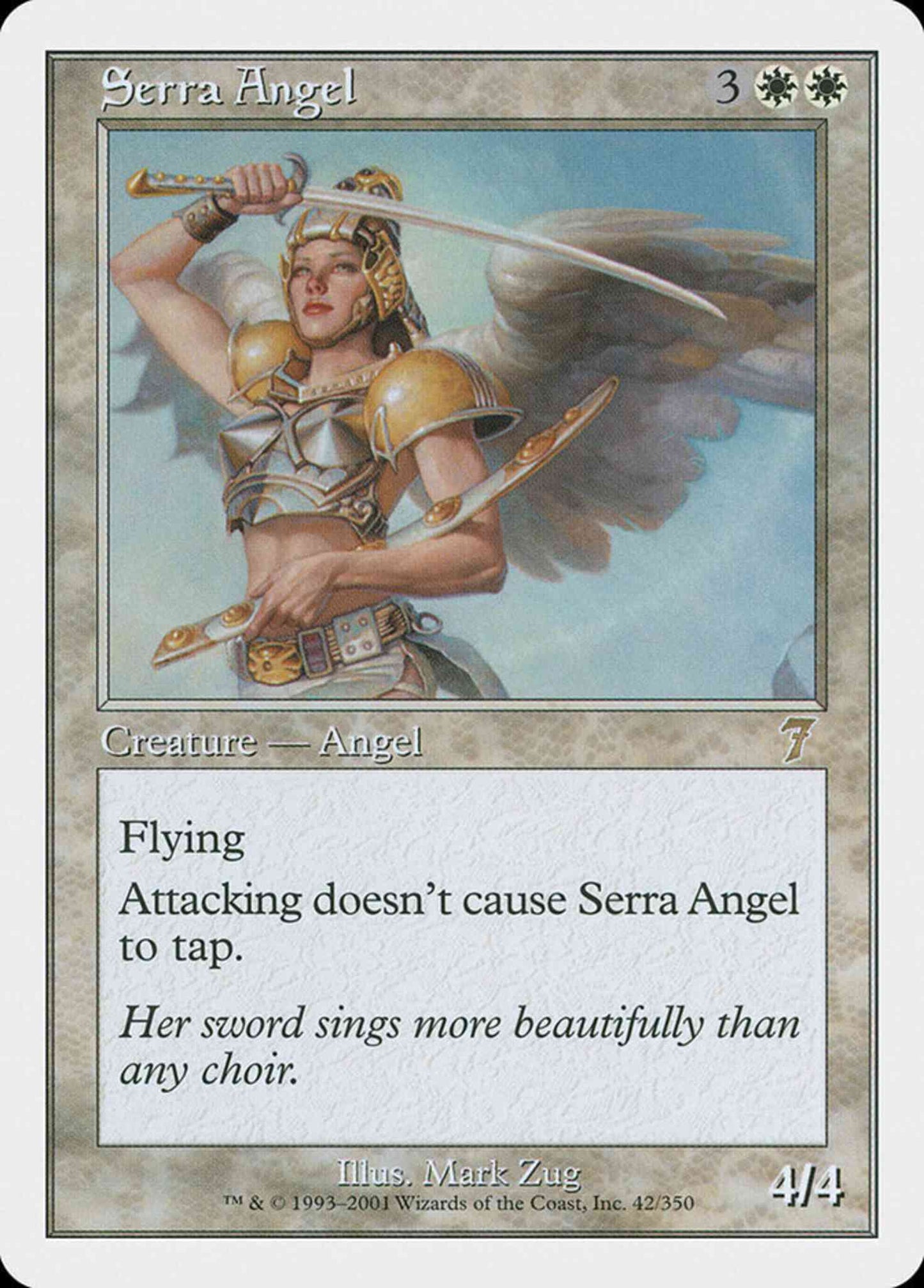 Serra Angel [42] [Seventh Edition] [Non-Foil]